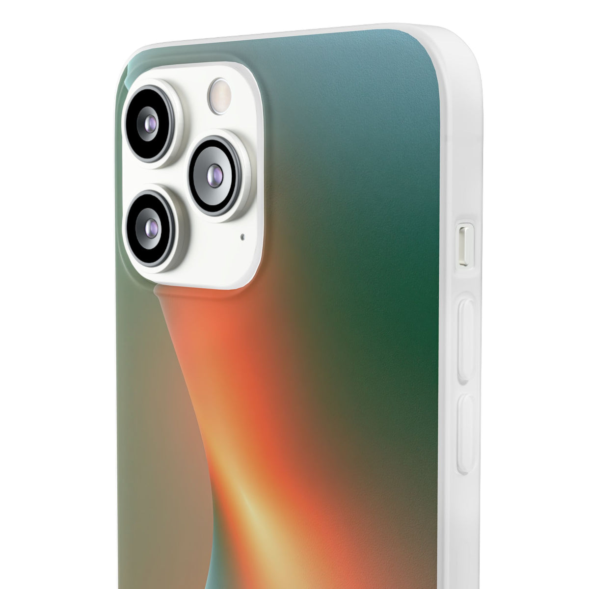 Radiant Contour · Lite Phone Case for iPhone ·  Orange