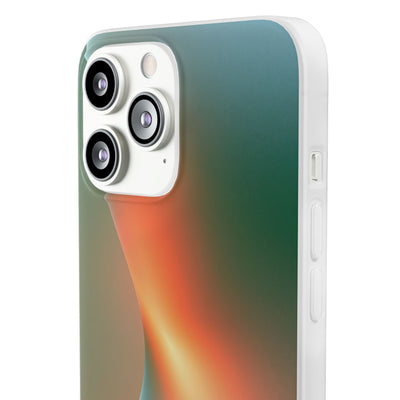 Radiant Contour · Lite Phone Case for iPhone ·  Orange