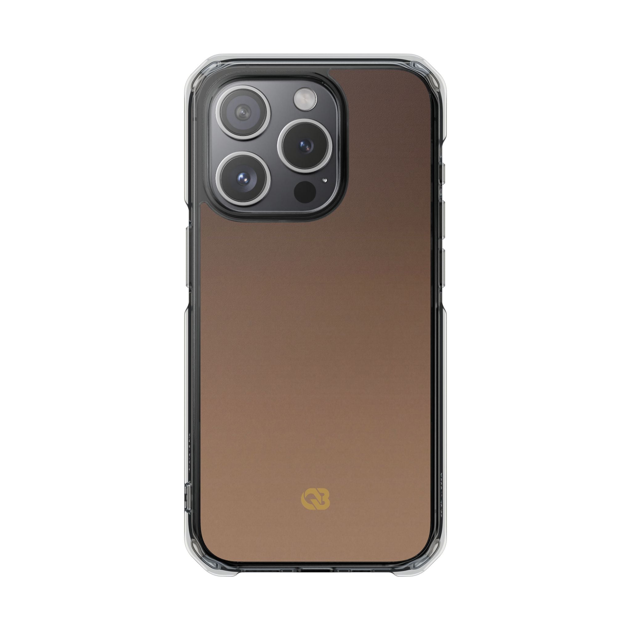 Brown Impact MagSafe Phone Case for iPhone - Smoked Caramel Fade