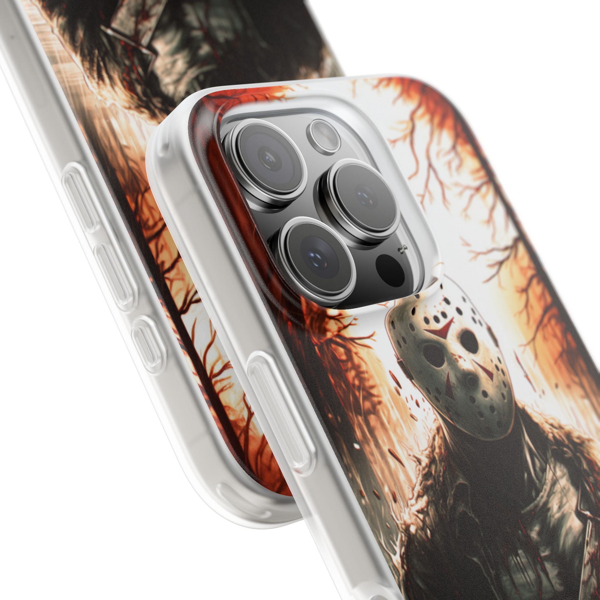 Inferno Slasher Mask · Soft Fundas para teléfono para iPhone