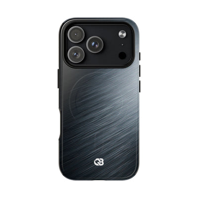 Brushed Obsidian Steel · Tough 2.0 Magnetic Phone Case for iPhone · Grey