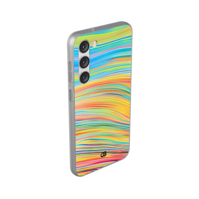 Prism Ribbon Flux · Soft Custodia per Samsung