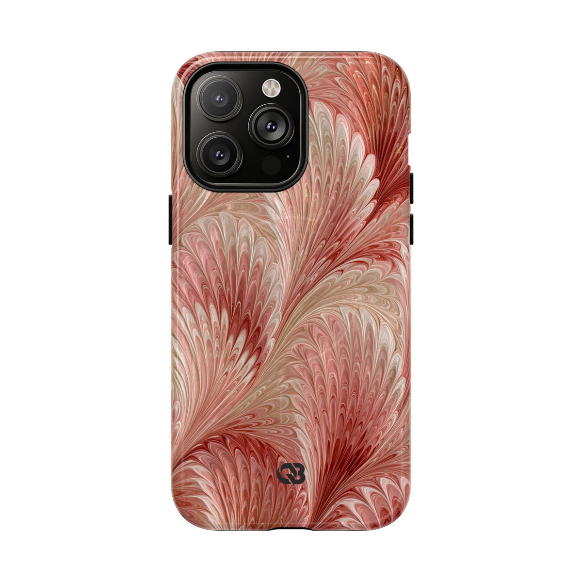 Blush Petal Plume · Tough 2.0 Magnetic Phone Case for iPhone · Pink