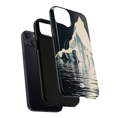 Blue Tough 2.0 Magsafe Phone Case for iPhone - Frozen Navy Monolith
