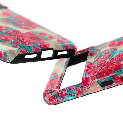 Lucite Jelly Bloom · Tough Phone Case for Pixel ·  Pink