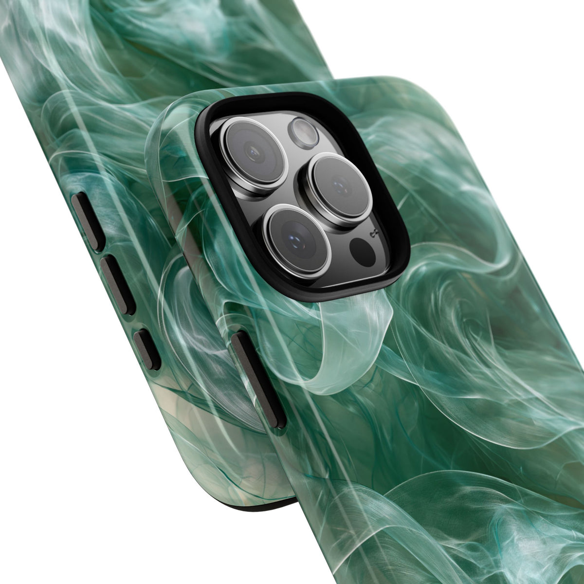 Translucent Aqua Flow · Tough Phone Case for iPhone · Teal