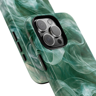 Translucent Aqua Flow · Tough Phone Case for iPhone · Teal