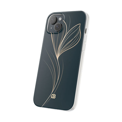 Teal Lite Phone Case for iPhone - Sandstone Silk Flora