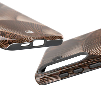 Rose Gilded Fan · Tough Phone Case for Samsung · Gold