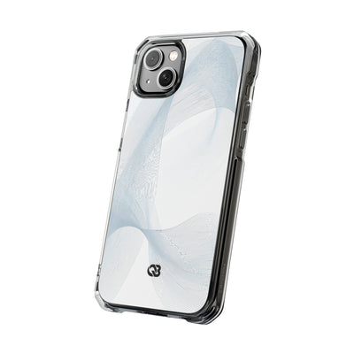 White Impact MagSafe Phone Case for iPhone - Arctic Line Current