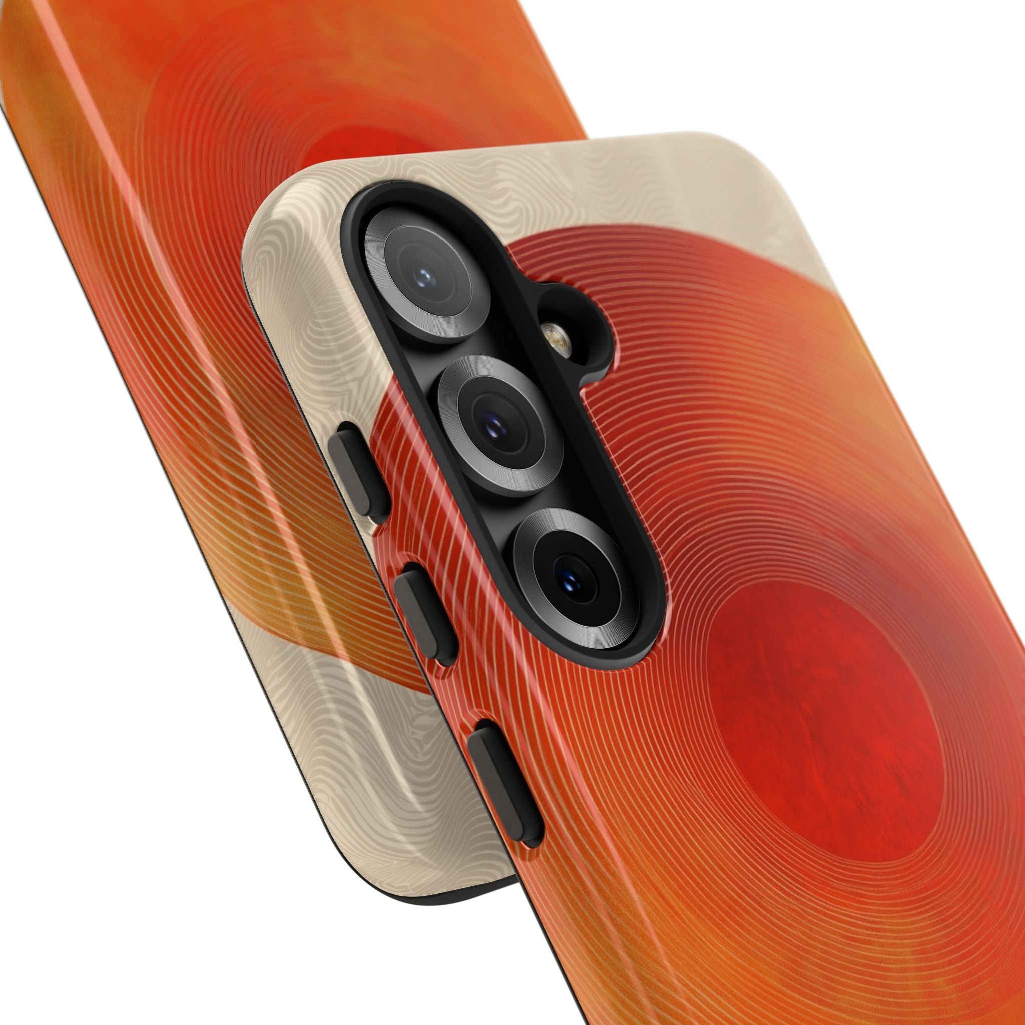 Sunburst Swirl Samsung S25 Case - Tough