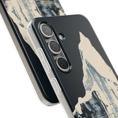 Blue Lite Phone Case for Samsung - Frozen Navy Monolith