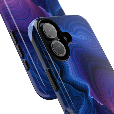 Radiant Strata · Tough Phone Case for iPhone · Blue