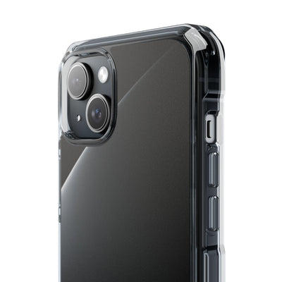 Black Impact MagSafe Phone Case for iPhone - Obsidian Lunar Arch