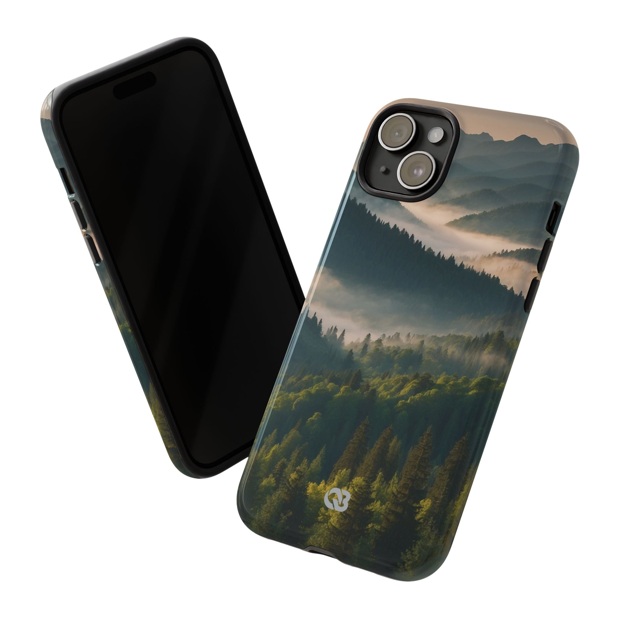 Foggy Mountain Ridge · Tough Phone Case for iPhone