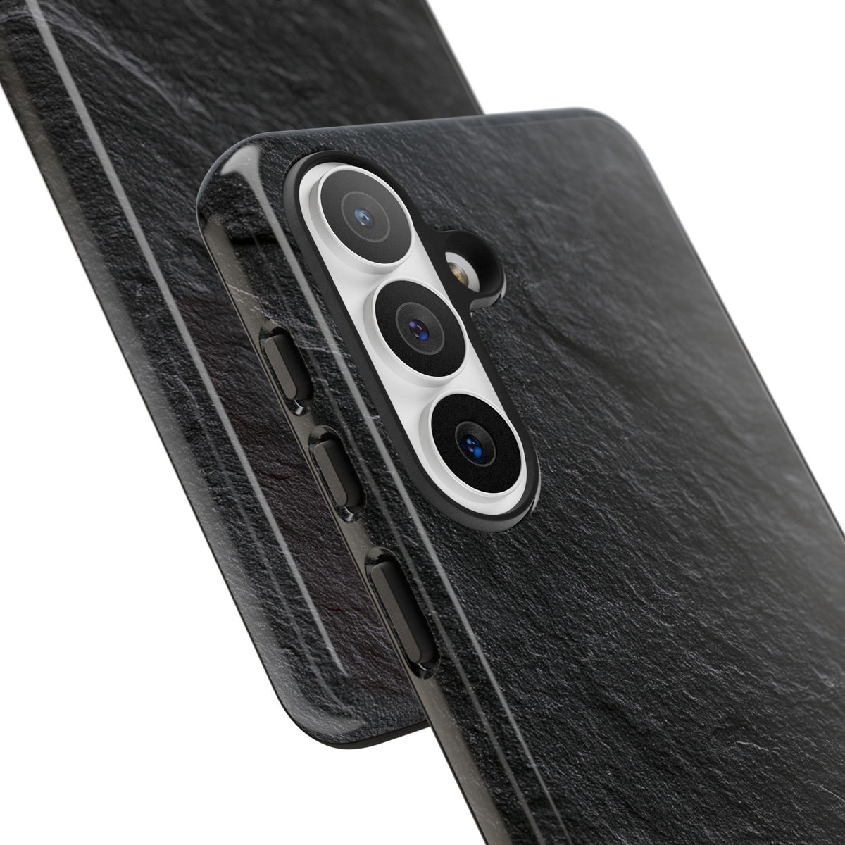 Obsidian Slate · Tough Phone Case for Samsung · Black