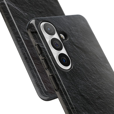 Obsidian Slate · Tough Phone Case for Samsung · Black