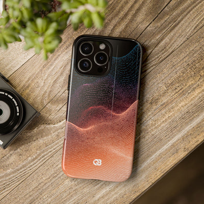 Spectral Elevation · Tough Phone Case for iPhone · Orange