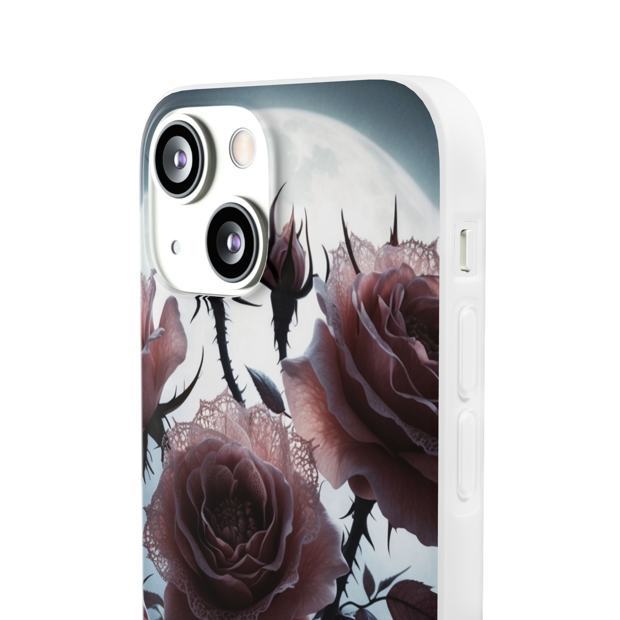 Luminous Rose Thorns iPhone 13 mini Case - Soft