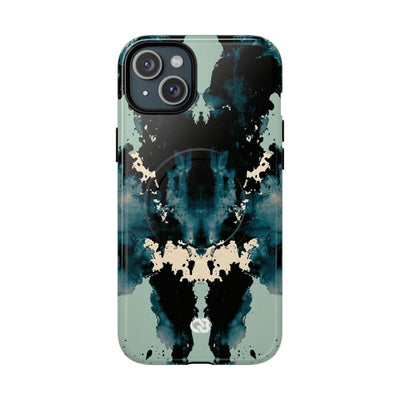 Rorschach Ink Void · Tough 2.0 Magnetic Phone Case for iPhone · Black