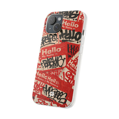 Slap Tag Collage · Lite Phone Case for iPhone ·  Red