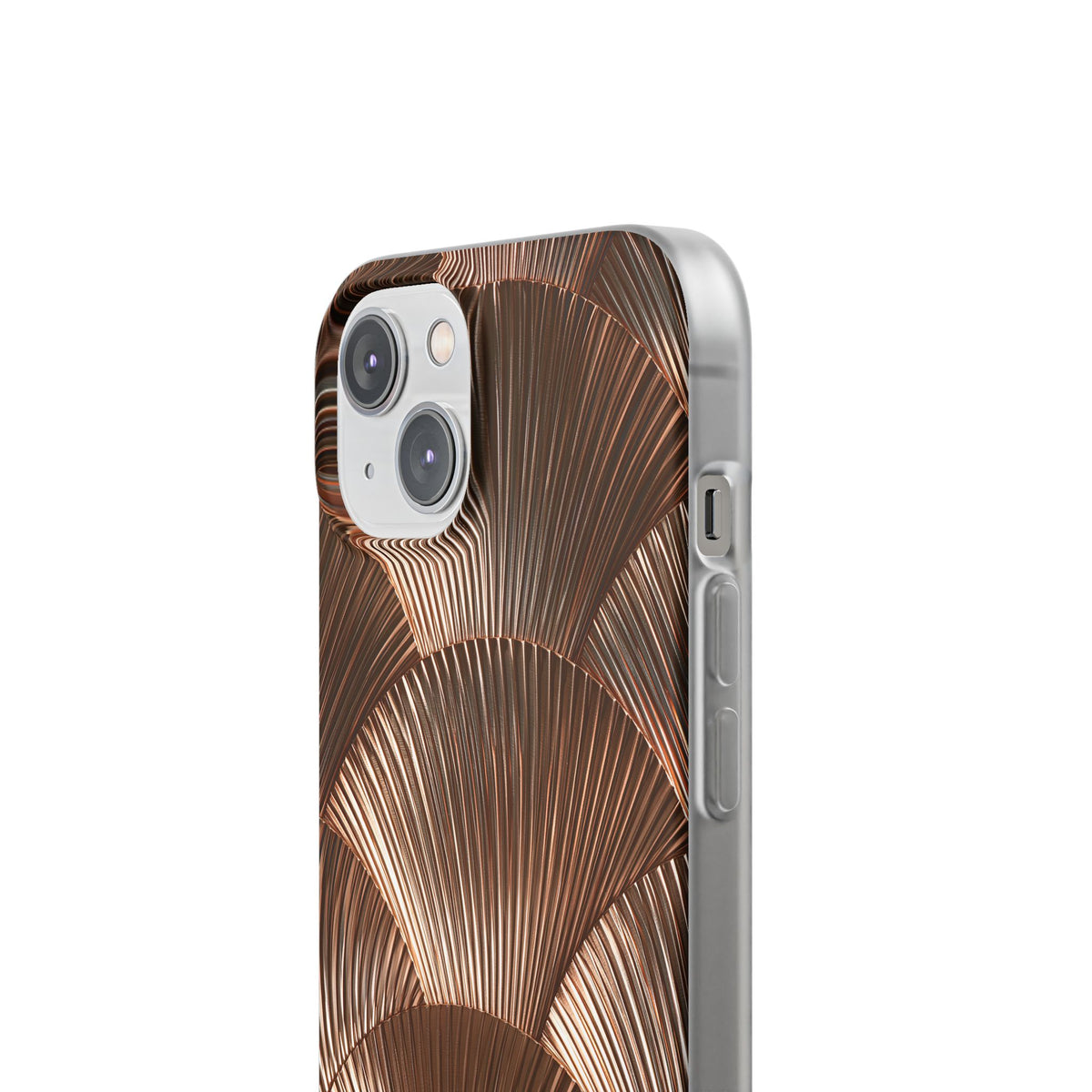 Rose Gilded Fan · Lite Phone Case for iPhone ·  Gold