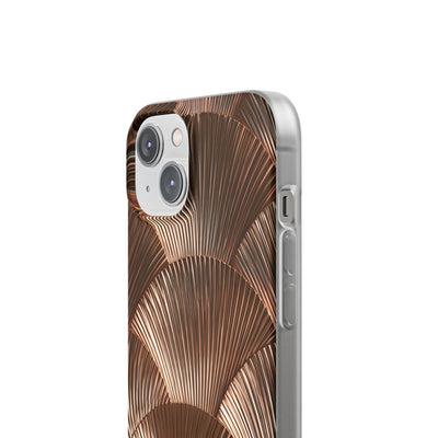 Rose Gilded Fan · Lite Phone Case for iPhone ·  Gold