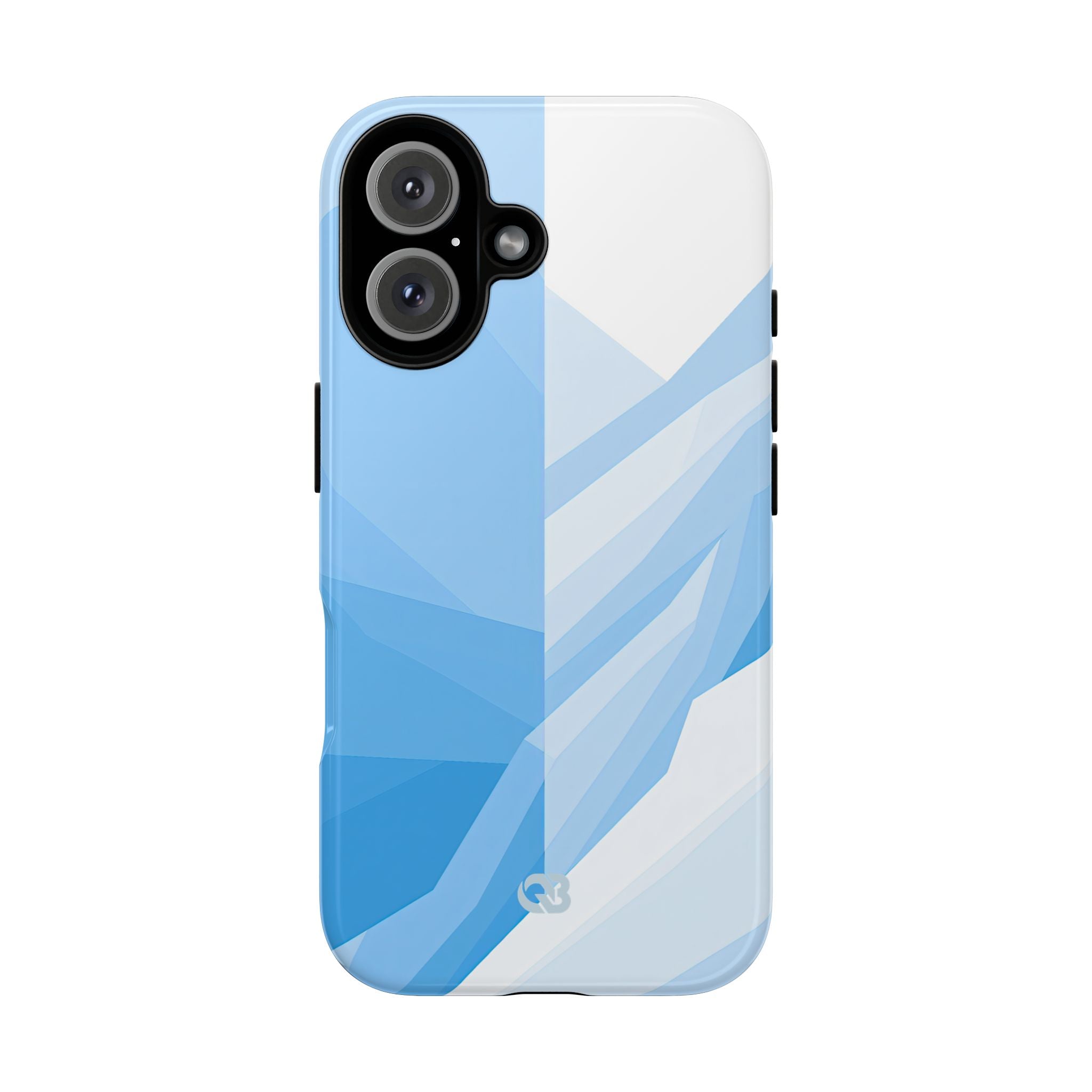 Blue Tough Phone Case for iPhone - Arctic Glacial Ridge