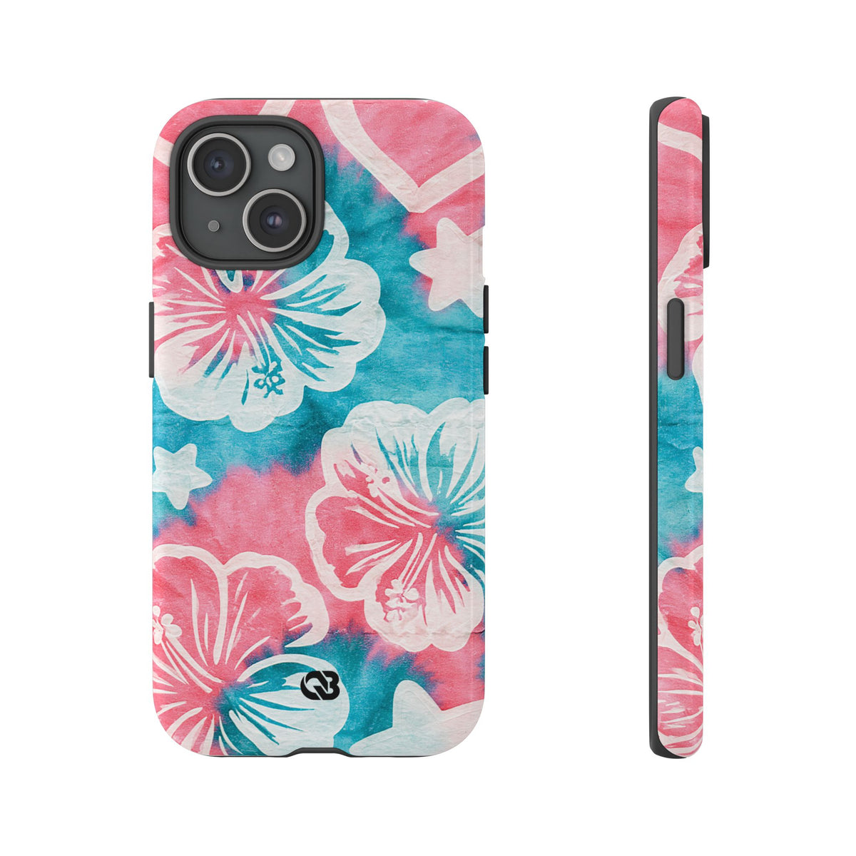 Tropical Hibiscus Bloom · Tough Phone Case for iPhone · Teal