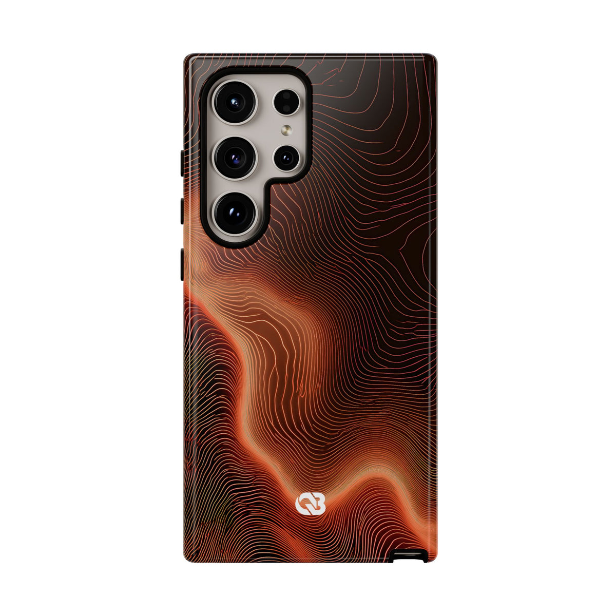 Caldera Ridge · Tough Phone Case for Samsung · Orange