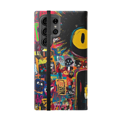 Yellow Eyes - Samsung S23 Ultra Case - Wallet