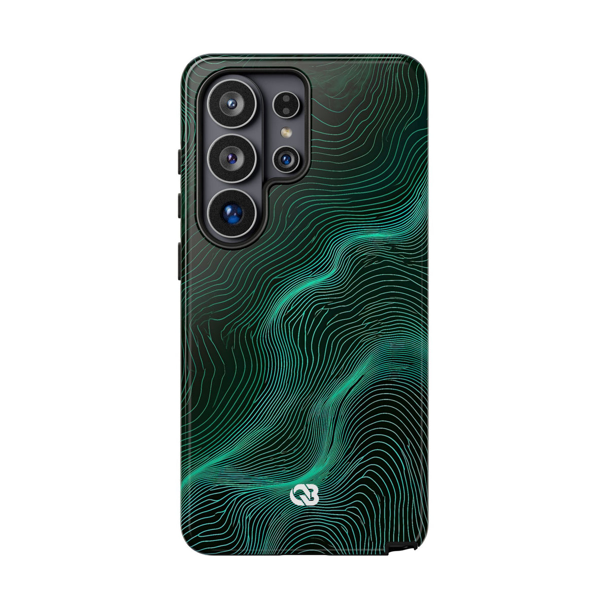Emerald Topo Ridge · Tough Phone Case for Samsung · Green