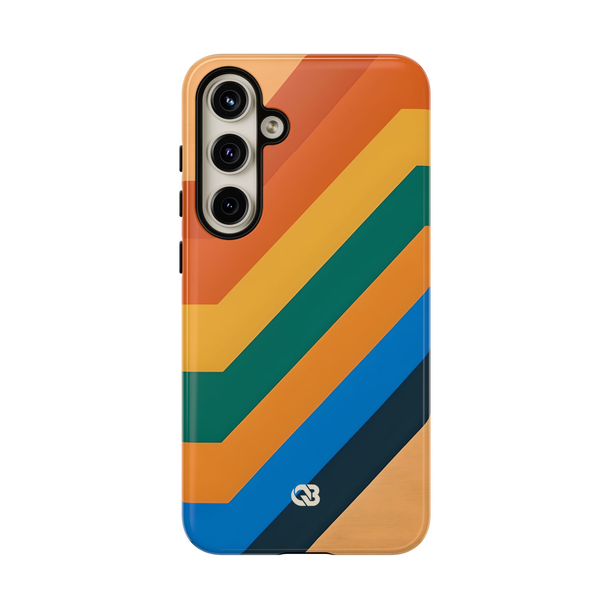 Retro Ridge Lines · Tough Phone Case for Samsung