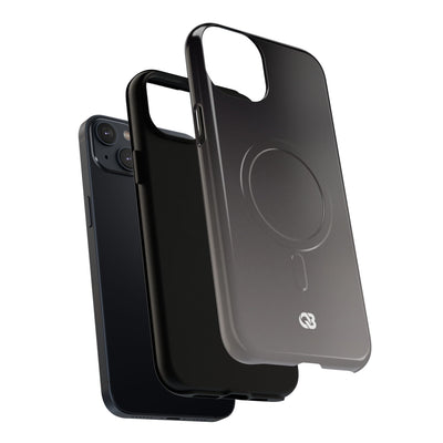 Grey Tough 2.0 Magsafe Phone Case for iPhone - Obsidian Ash Fade