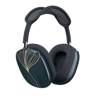 Botanical Contour · Hard Case for AirPods Max · Teal