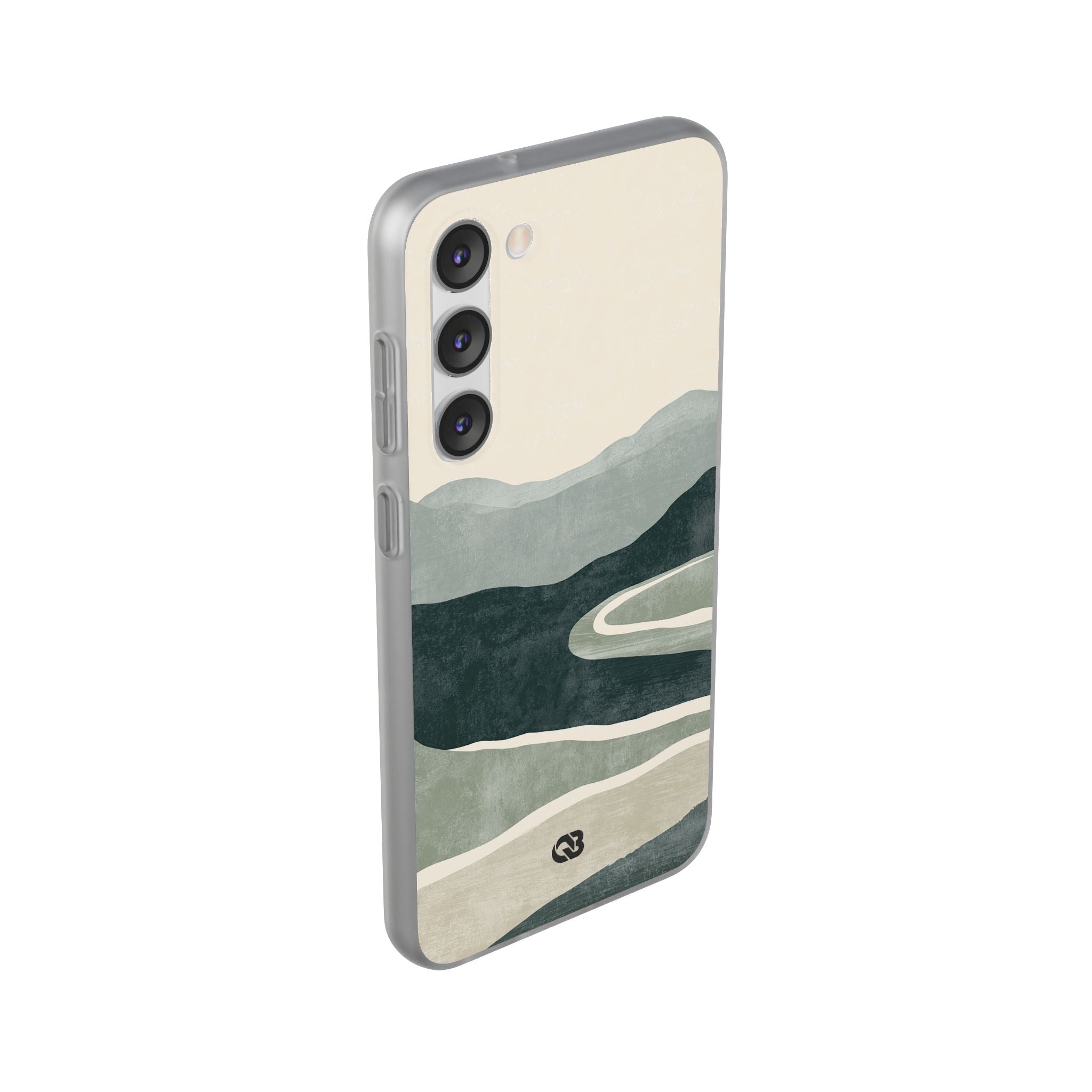 Green Lite Phone Case for Samsung - Misty Sage Valley
