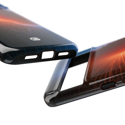 Thermal Aura Pulse · Tough Phone Case for Pixel ·  Blue