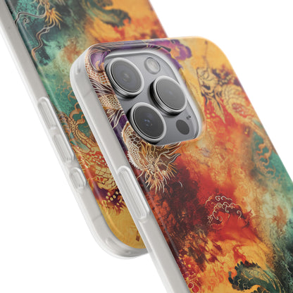Dragon Ember iPhone 15 Pro Max Case - Soft