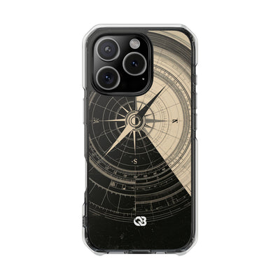 Orbital Meridian · Clear Impact Magnetic Phone Case for iPhone ·  Black