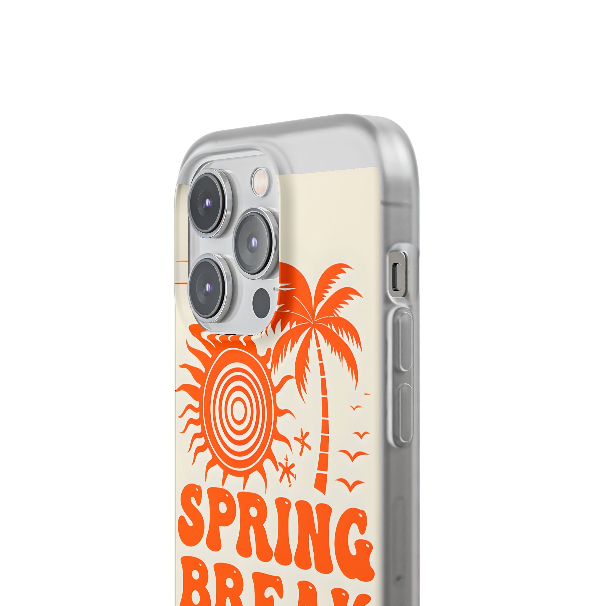 Retro Orange Tide · Soft Hoesje voor iPhone