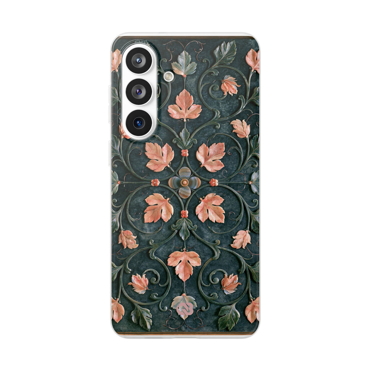 Florentine Rose Arabesque · Lite Phone Case for Samsung · Green
