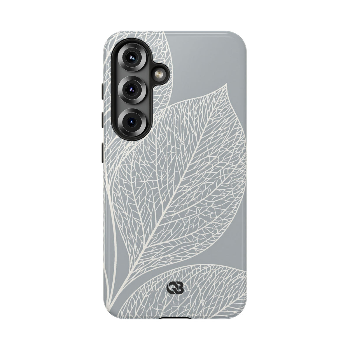 Minimal Leaf Skeleton · Tough Phone Case for Samsung · Grey
