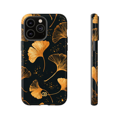 Gilded Ginkgo · Tough Phone Case for iPhone · Gold