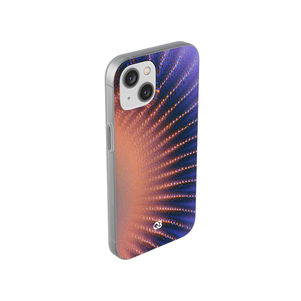 Luminous Aura Burst · Lite Phone Case for iPhone ·  Blue