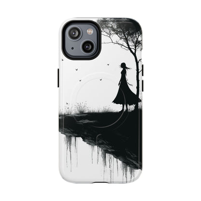 Cliffside Silhouette iPhone 14 Case - Tough+