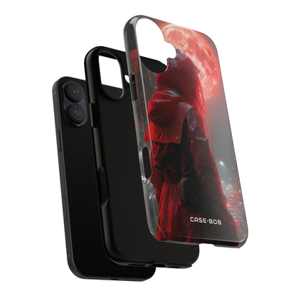 Red Hood Moon iPhone 16 Plus Case - Tough