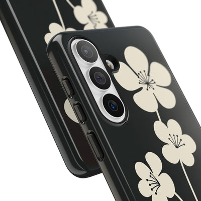 Nordic Blossom · Tough Phone Case for Samsung · Black