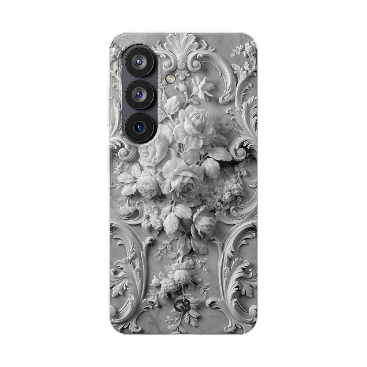 Rococo Marble Rose · Lite Phone Case for Samsung · White