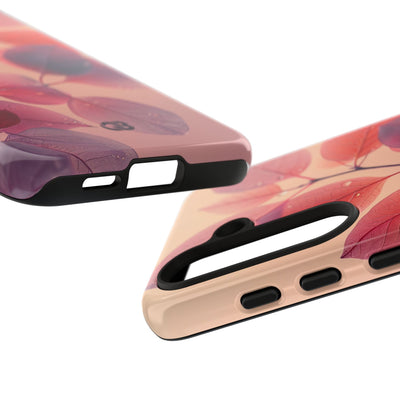 Dewy Magenta Foliage · Tough Phone Case for Samsung