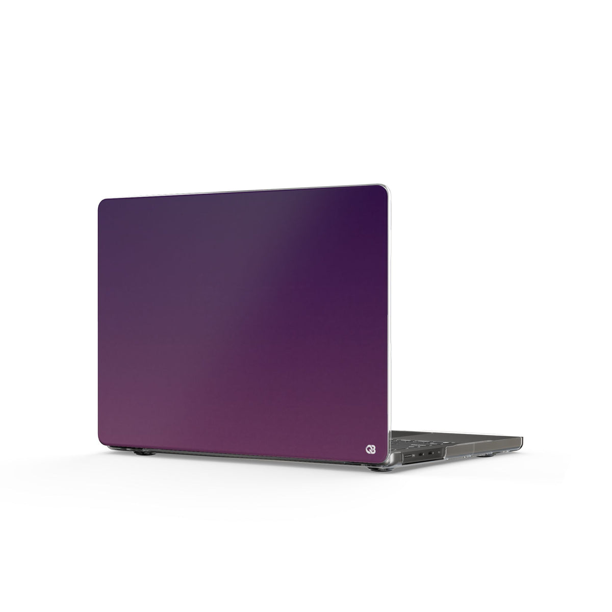 Velvet Dusk · Clear Hard Case for MacBook · Purple
